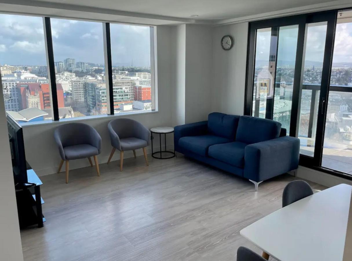 Skytower View And Seaview 2 Bedroom Apartment Auckland Eksteriør billede