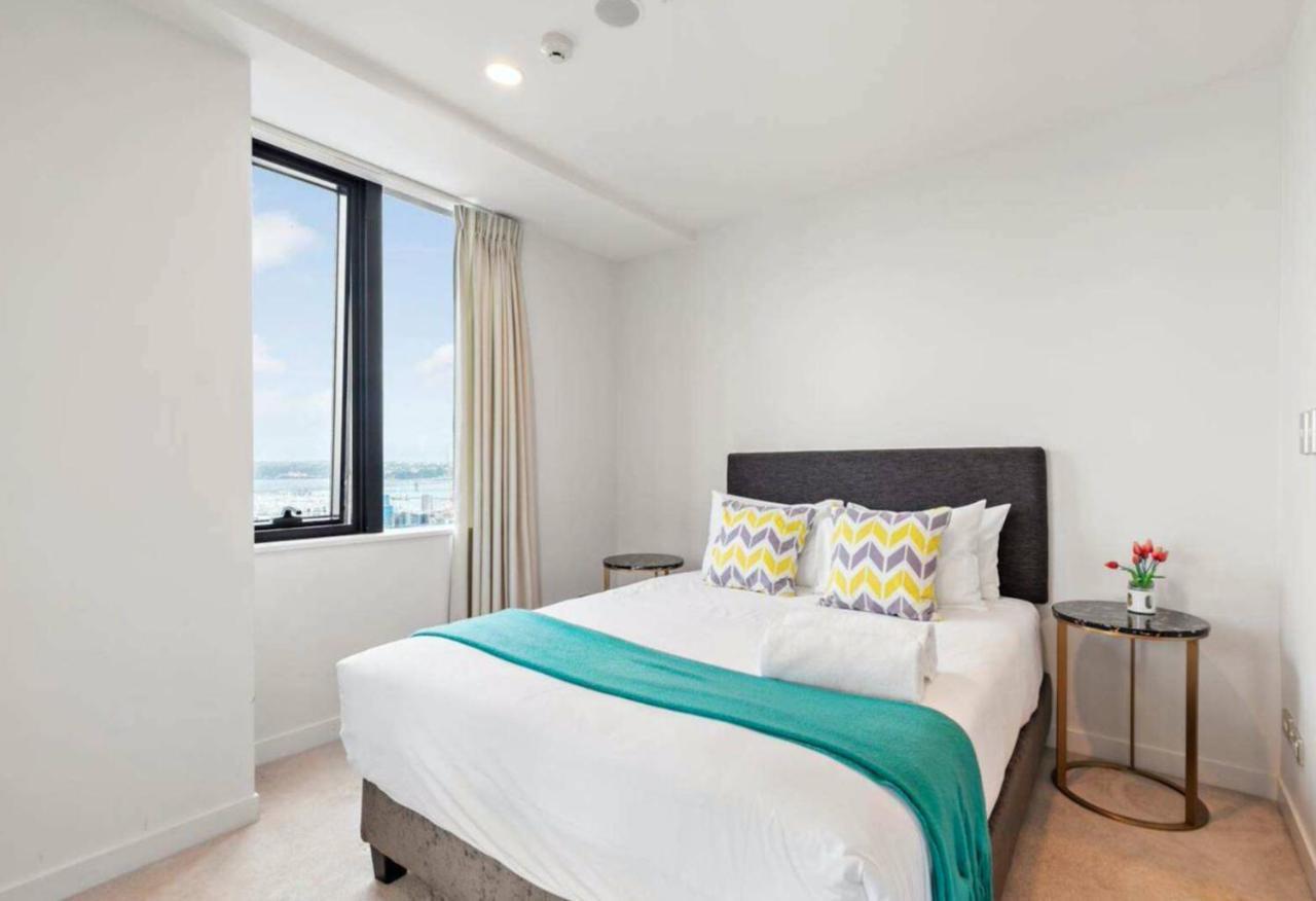 Skytower View And Seaview 2 Bedroom Apartment Auckland Eksteriør billede